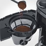 Severin KA 4814 - Cafetière filtre avec broyeur intégré, 8 tasses, Noir/Inox