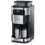 Severin KA 4814 - Cafetière filtre avec broyeur intégré, 8 tasses, Noir/Inox