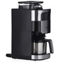Severin KA 4814 - Cafetière filtre avec broyeur intégré, 8 tasses, Noir/Inox