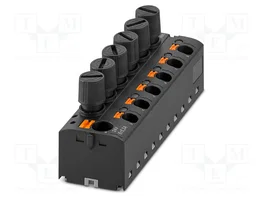 PHOENIX CONTACT PTFIX 10/6X4-SI 5X20 Connecteur pour rail