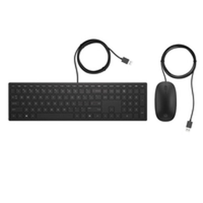 HP 4CE97AA Clavier et Souris Noir HP 4CE97AA Clavier et Souris Noir