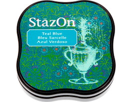 Tsukineko STAZON MIDI Bleu Verdâtre 58x58mm