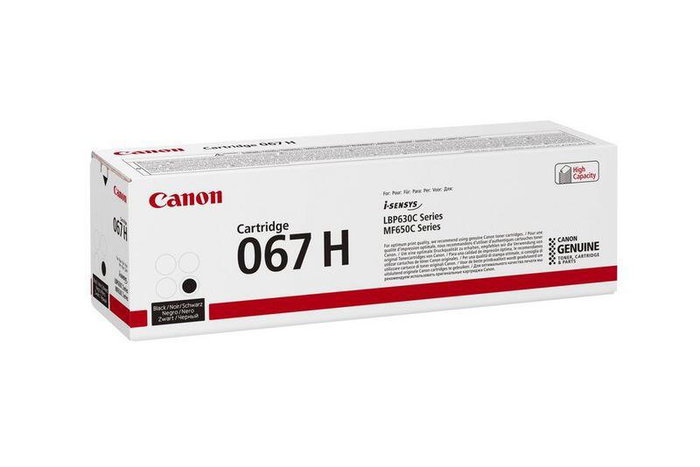 Canon Cartouche de toner 067H Noir (5106C002) high capacity