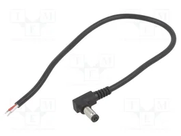 BQ CABLE Câble d'alimentation DC 5,5/2,1 noir 0,25m