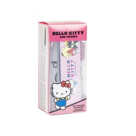 Cerdá - Set de papeterie colorable Hello Kitty - 8 x 24 x 8 cm - Âge minimum 3 ans - Blanc