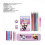 Cerdá - Set de papeterie colorable Hello Kitty - 8 x 24 x 8 cm - Âge minimum 3 ans - Blanc