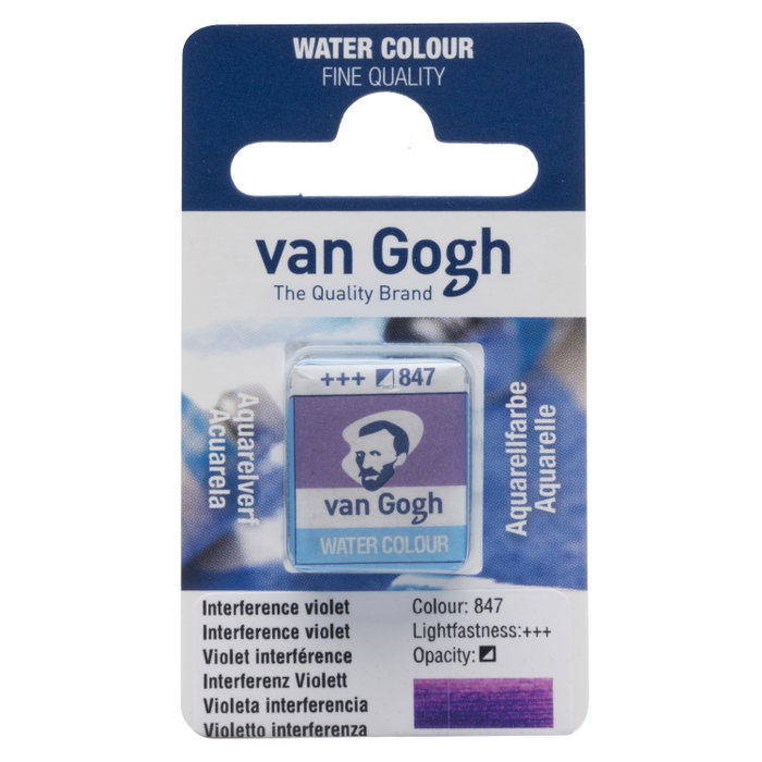 Van Gogh Pastille d'Aquarelle Violet Interférence 847 Van Gogh Pastille d'Aquarelle Violet Interférence 847