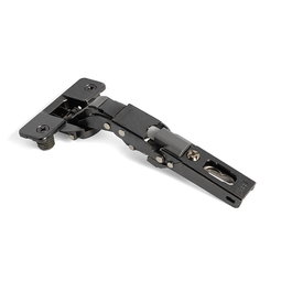 Salice - Bisagra Universal+ - Charnière encastrable 35 mm à 110° avec fermeture amortie pour portes extérieures - Montage direct - Finition titane