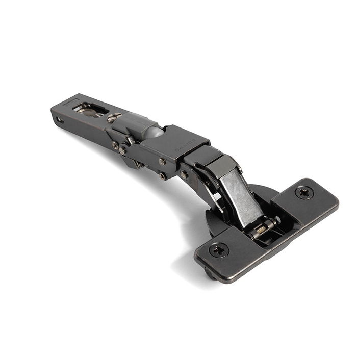 Salice Bisagra Universal+ 110º Ø35 Recta Montaje Directo Bisagra Amortiguada Acabado Titanio