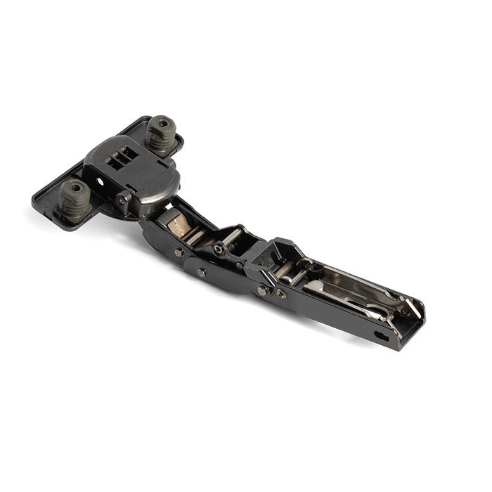 Salice Bisagra Universal+ 110º Ø35 Recta Montaje Directo Bisagra Amortiguada Acabado Titanio