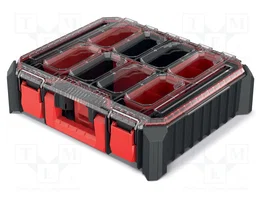 KISTENBERG CMX 40 Conteneur collectif noir avec boîtes
