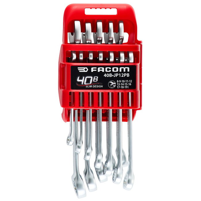 Facom Jeu de 12 clés combinées 40b slim