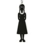 Karactermania Mercredes Body - Llavero Personnage de la série Mercredes en PVC souple avec anneau métal - 0,5 x 2,7 x 9 cm