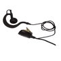Motorola 25FNTN8004 Oreillette mono filaire avec PTT et micro, jack 2,5 mm, noir pour Talkie Walkie
