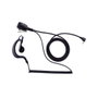 Motorola 25FNTN8004 Oreillette mono filaire avec PTT et micro, jack 2,5 mm, noir pour Talkie Walkie