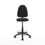 PIQUERAS Y CRESPO Tabouret de bureau Noir
