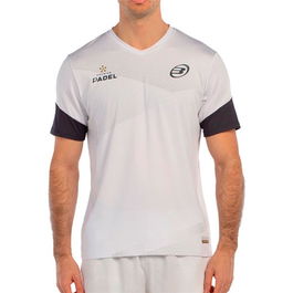 T-shirt à manches courtes homme Bullpadel Brial 012 Blanc Padel