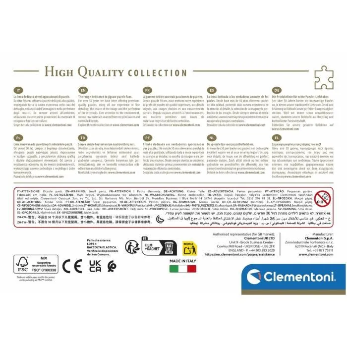 Clementoni Compact - Puzzle 500 Pièces - Soir à Kyoto - Avec Poster - Format 49 x 36 cm - Boîte de Rangement Compacte Clementoni Compact - Puzzle 500 Pièces - Soir à Kyoto - Avec Poster - Format 49 x 36 cm - Boîte de Rangement Compacte