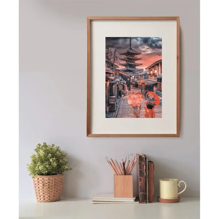 Clementoni Compact - Puzzle 500 Pièces - Soir à Kyoto - Avec Poster - Format 49 x 36 cm - Boîte de Rangement Compacte Clementoni Compact - Puzzle 500 Pièces - Soir à Kyoto - Avec Poster - Format 49 x 36 cm - Boîte de Rangement Compacte