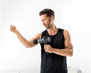 Beurer MG-180 Pistole de massage musculaire puissant avec 4 niveaux d'intensité et 6 accessoires