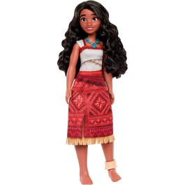 Mattel Disney Princess Vaiana 2 - Poupée articulée avec cheveux longs, vêtements amovibles, inspirée du film (Multilingue)