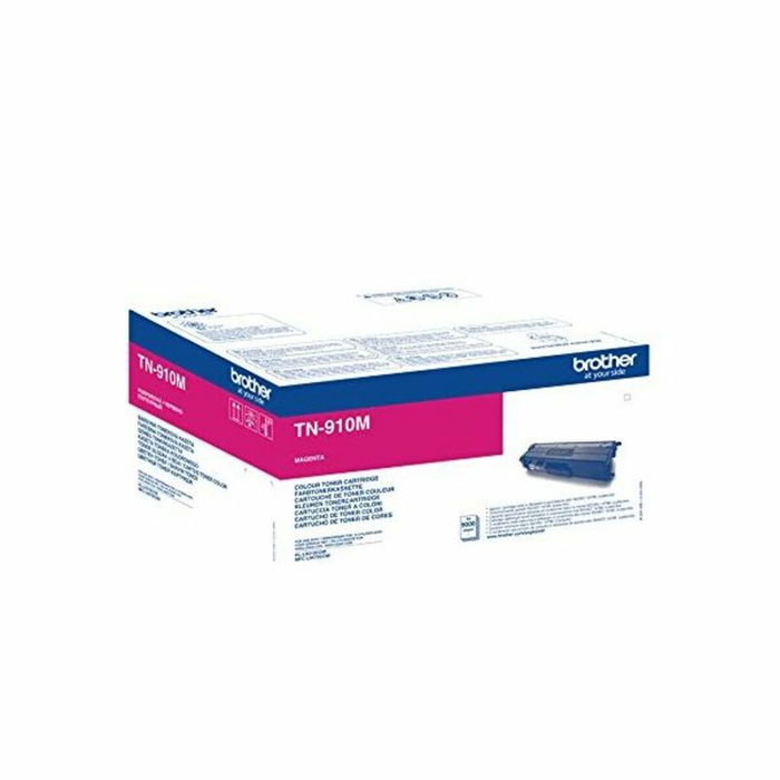 Brother TN-910M Toner Magenta pour imprimante laser - Cartouche d'encre originale