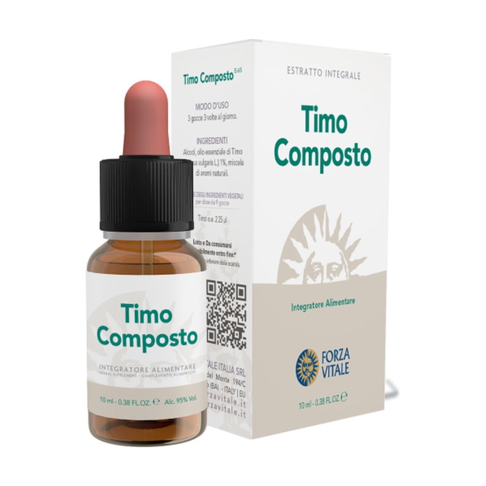 Forza Vitale Timo Composto (Cobre) 10 ml Forza Vitale Timo Composto (Cobre) 10 ml