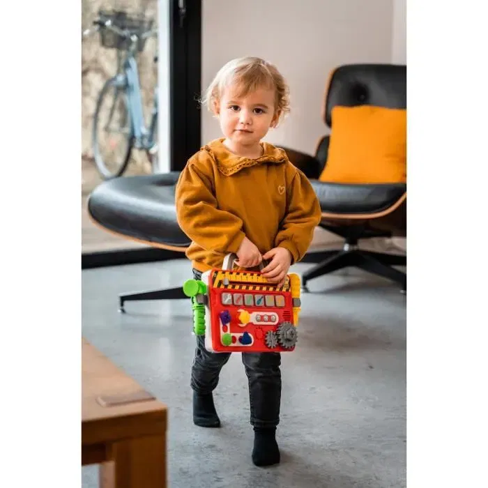 KD Mallette à Outils pour Enfants - Ma Première Mallette d'Outils - 6 Activités Ludiques, 3 Modes de Jeu Éducatif pour S'amuser en Sécurité KD Mallette à Outils pour Enfants - Ma Première Mallette d'Outils - 6 Activités Ludiques, 3 Modes de Jeu Éducatif pour S'amuser en Sécurité