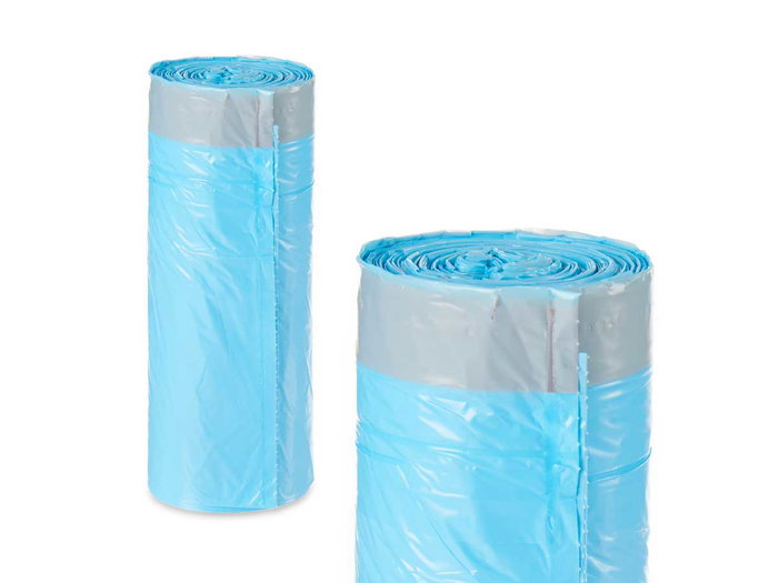 ARTE REGAL Sacs poubelle autocierre parfumés 30L Bleu