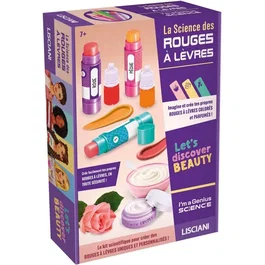 Lisciani Giochi I'm A Genius La Science des Rouges à Lèvres - Coffret créatif