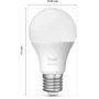 Philips Hue Pack de 3 ampoules connectées Essential E27 A60, lumière blanche et couleur, 8 W, 16 millions de couleurs, gradation fluide