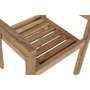Home ESPRIT Chaise de jardin Marron Teck 67 x 55 x 95 cm