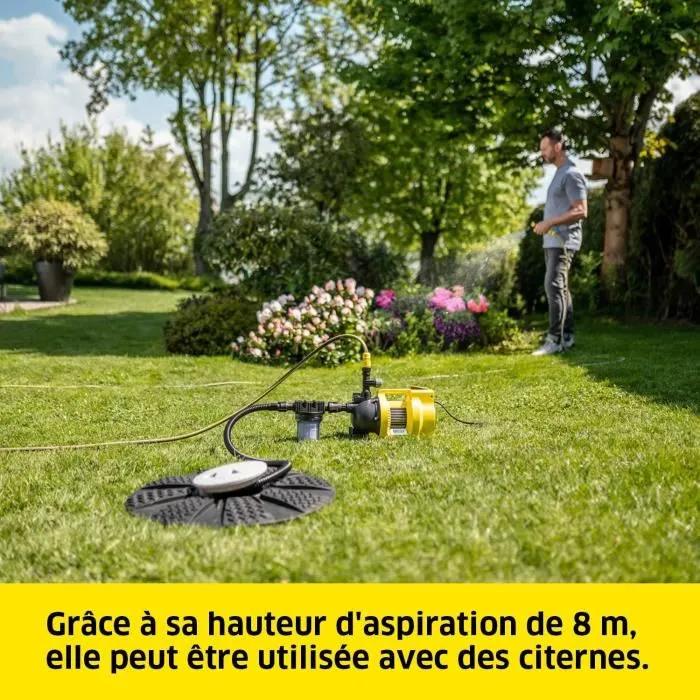 Kärcher Pompe d'arrosage BP 5.000 Garden Set Plus, idéale pour jardin jusqu'à 500 m² avec kit d'arrosage inclus