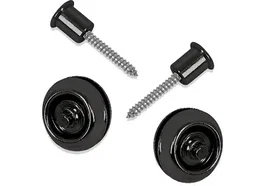 Dunlop Straplok® Flush Mount Bouton de Sangle (Paire) - Noir