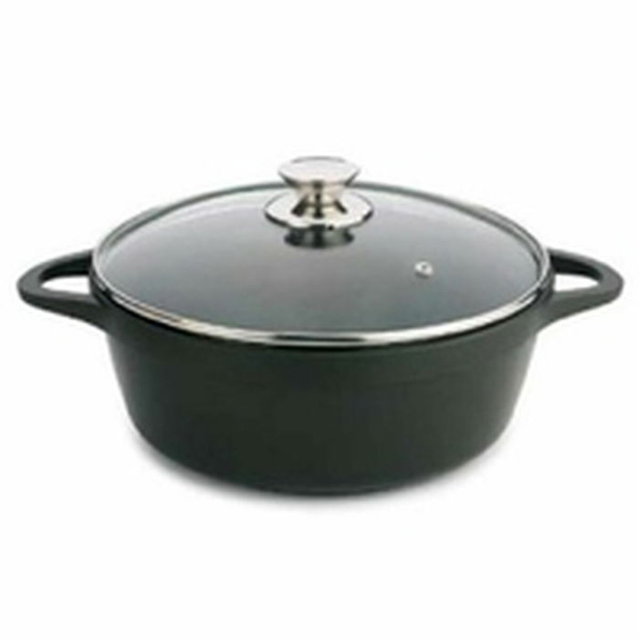 Casserole avec Couvercle Valira 4142/25 Noir Casserole avec Couvercle Valira 4142/25 Noir
