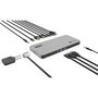 Icy Diamond Dock 7402 12-en-1 Docking Station Silver / Black