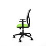 PIQUERAS Y CRESPO Chaise Motilla Synchro Vert pistache et Blanc