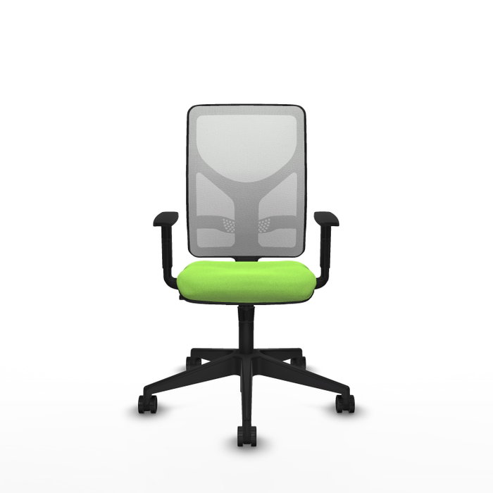PIQUERAS Y CRESPO Chaise Motilla Synchro Vert pistache et Blanc