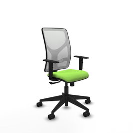 PIQUERAS Y CRESPO Chaise Motilla Synchro Vert pistache et Blanc