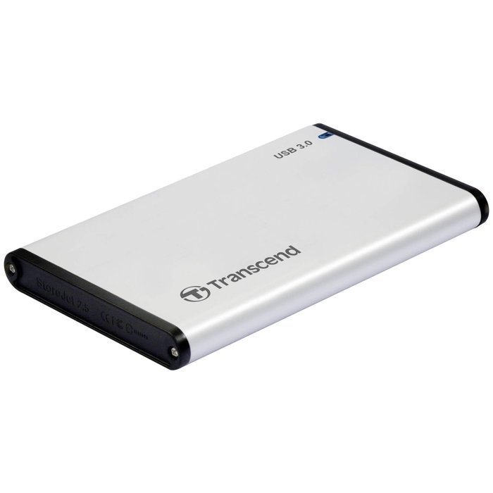 Transcend StoreJet 25S3 Boîtier pour Disque Dur 2,5 pouces USB 3.0