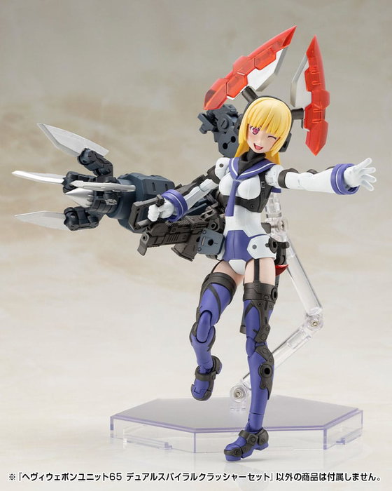 Kotobukiya M.S.G. accessoires Heavy Weapon Unit 65 Dual Spiral Crusher Set