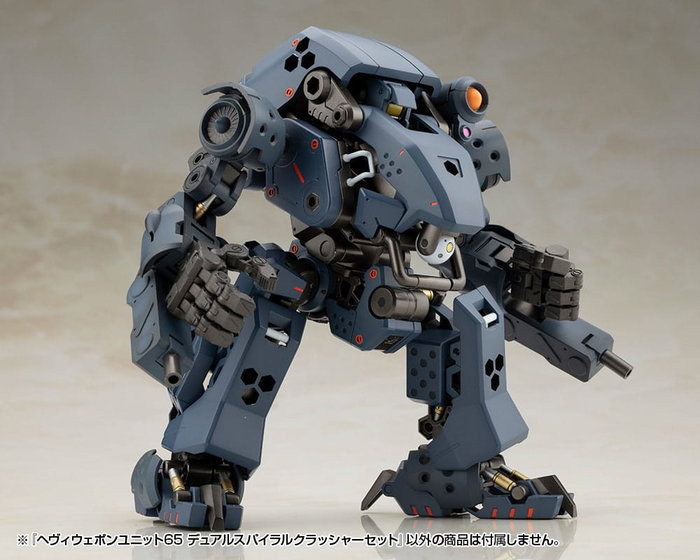 Kotobukiya M.S.G. accessoires Heavy Weapon Unit 65 Dual Spiral Crusher Set