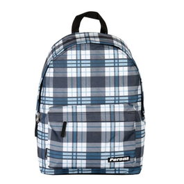 PERONA Mochila Cuadros 42cm