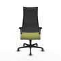 Piqueras y Crespo Chaise de Bureau Albacete Vert Olive et Noir