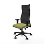 Piqueras y Crespo Chaise de Bureau Albacete Vert Olive et Noir