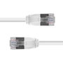 Lindy Câble réseau Ultra Slim Cat.6A U/FTP, 3m, Gris