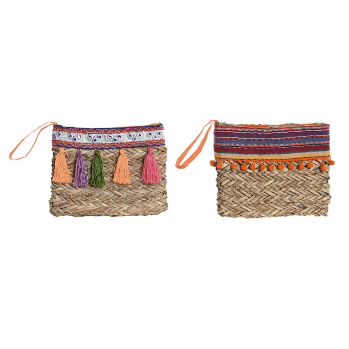 DKD Home Decor Sac à main Frange Boho - 2 Unités DKD Home Decor Sac à main Frange Boho - 2 Unités
