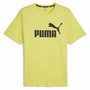 Maillot de Corps de Sport à Manches Coupe Puma ESS LOGO TEE 586667 66 Vert L
