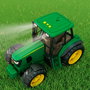 Tachan Tractor-Jouet Échelle 1:16 avec Friction, Lumières LED et Son Réaliste - 3 Fonctions (Avancer, Reculer, Klaxon) et Pièces Amovibles - Réf. T01052