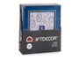 Giftdecor Porte-photos 20x25 cm Bleu foncé avec cadre en plastique et verre (Set de 24)